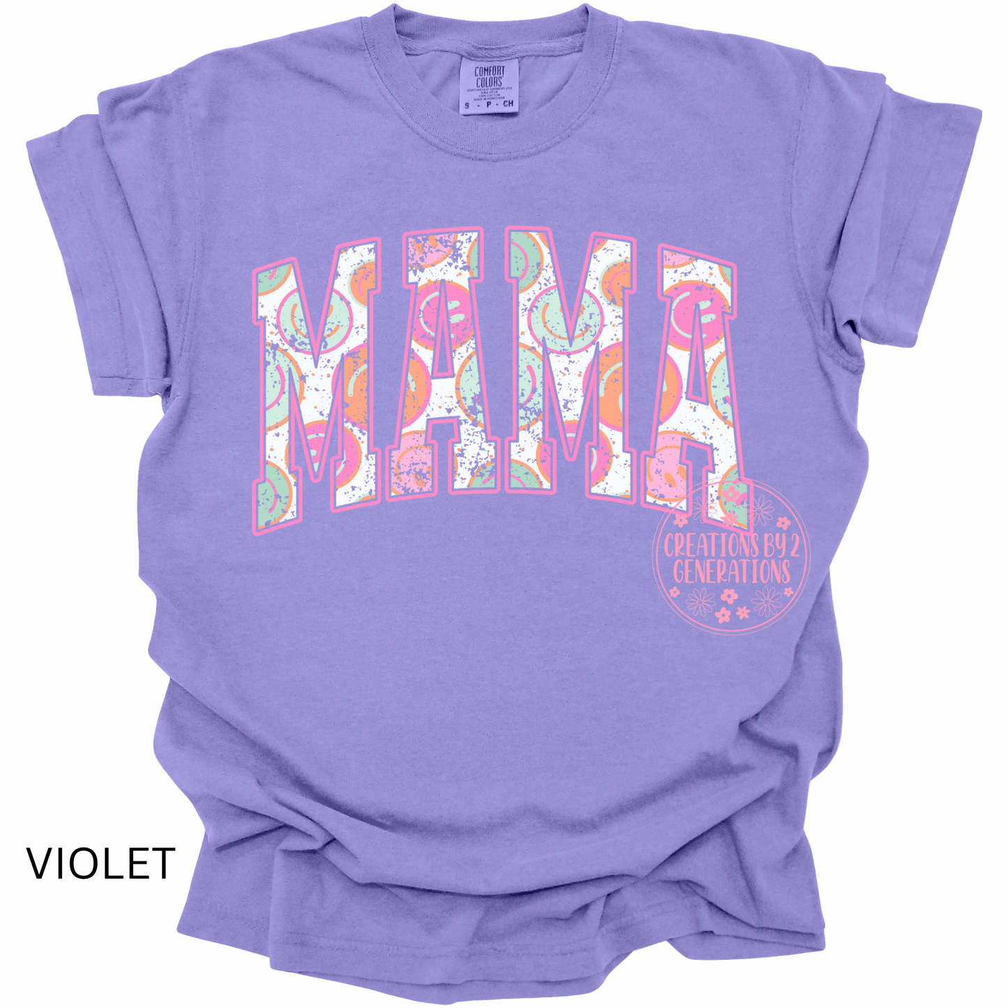 MAMA SMILEY FACE (PRINT)