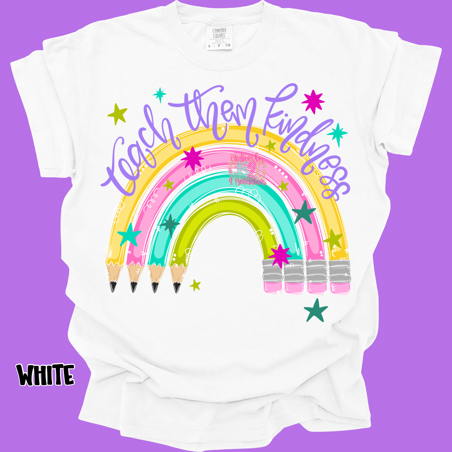 TEACH THEM KINDNESS PENCIL RAINBOW PREORDER