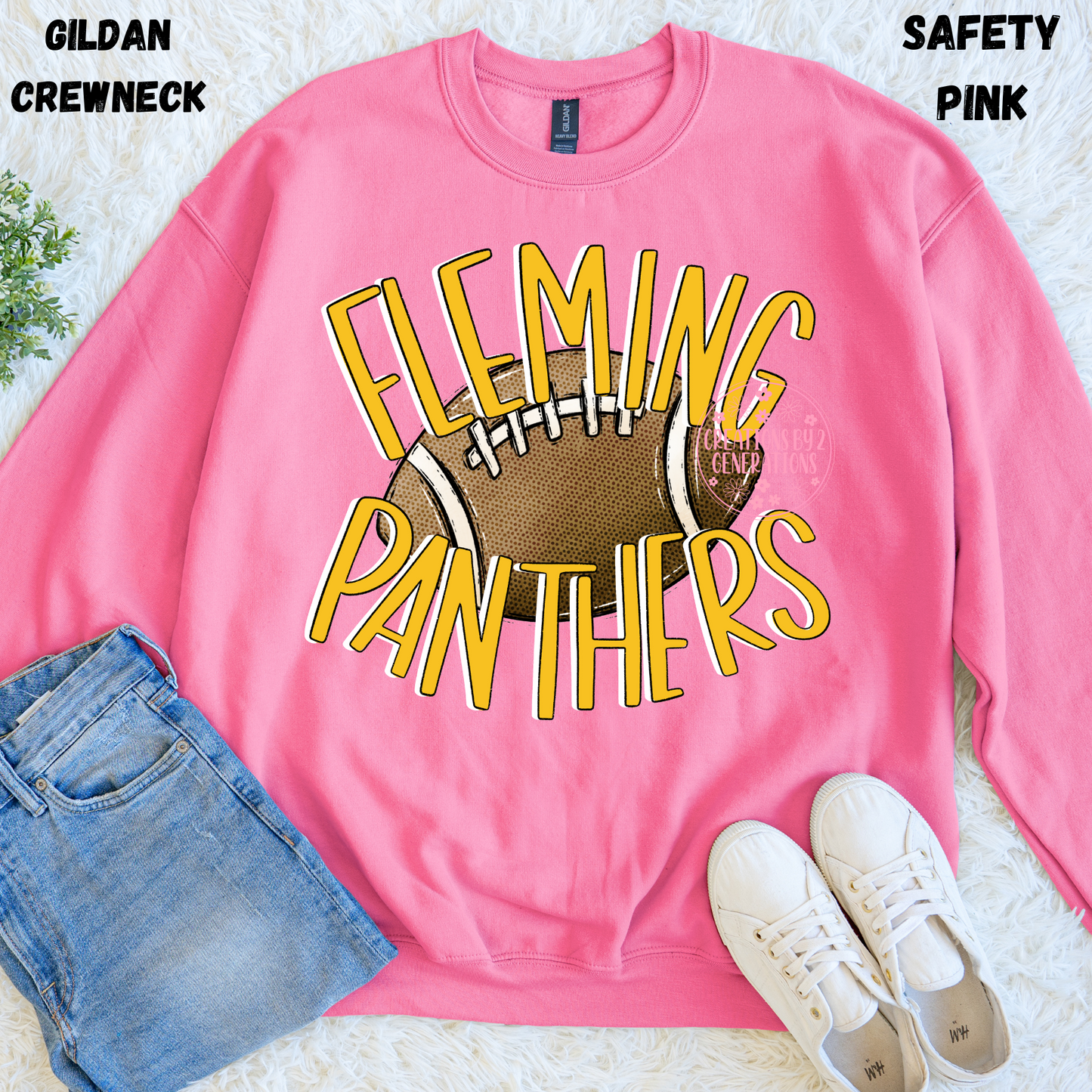 FLEMING PANTHERS FOOTBALL SWEATSHIRT PREORDER