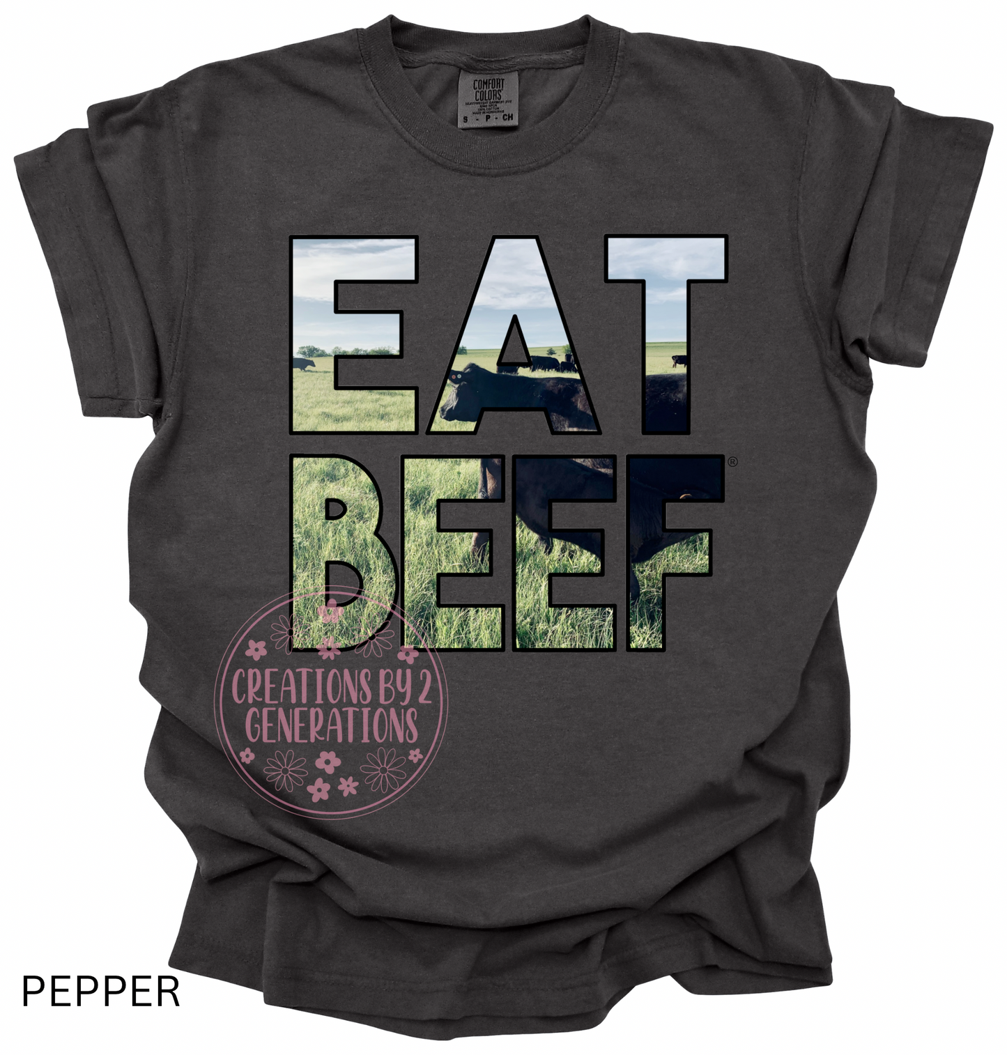 EAT BEEF PRINT