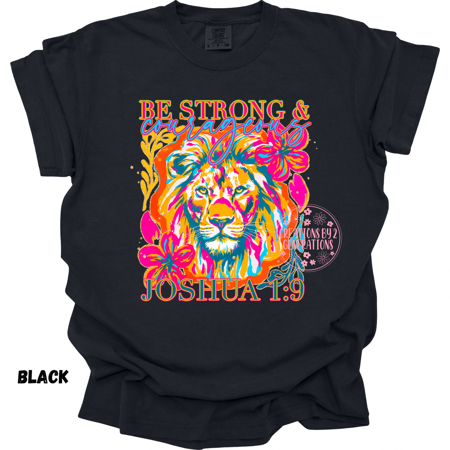 BE STRONG & COURAGEOUS PRINT