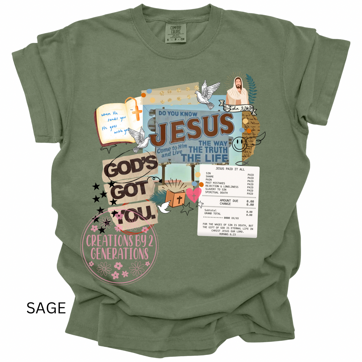 GOD’S GOT YOU COLLEGE PRINT