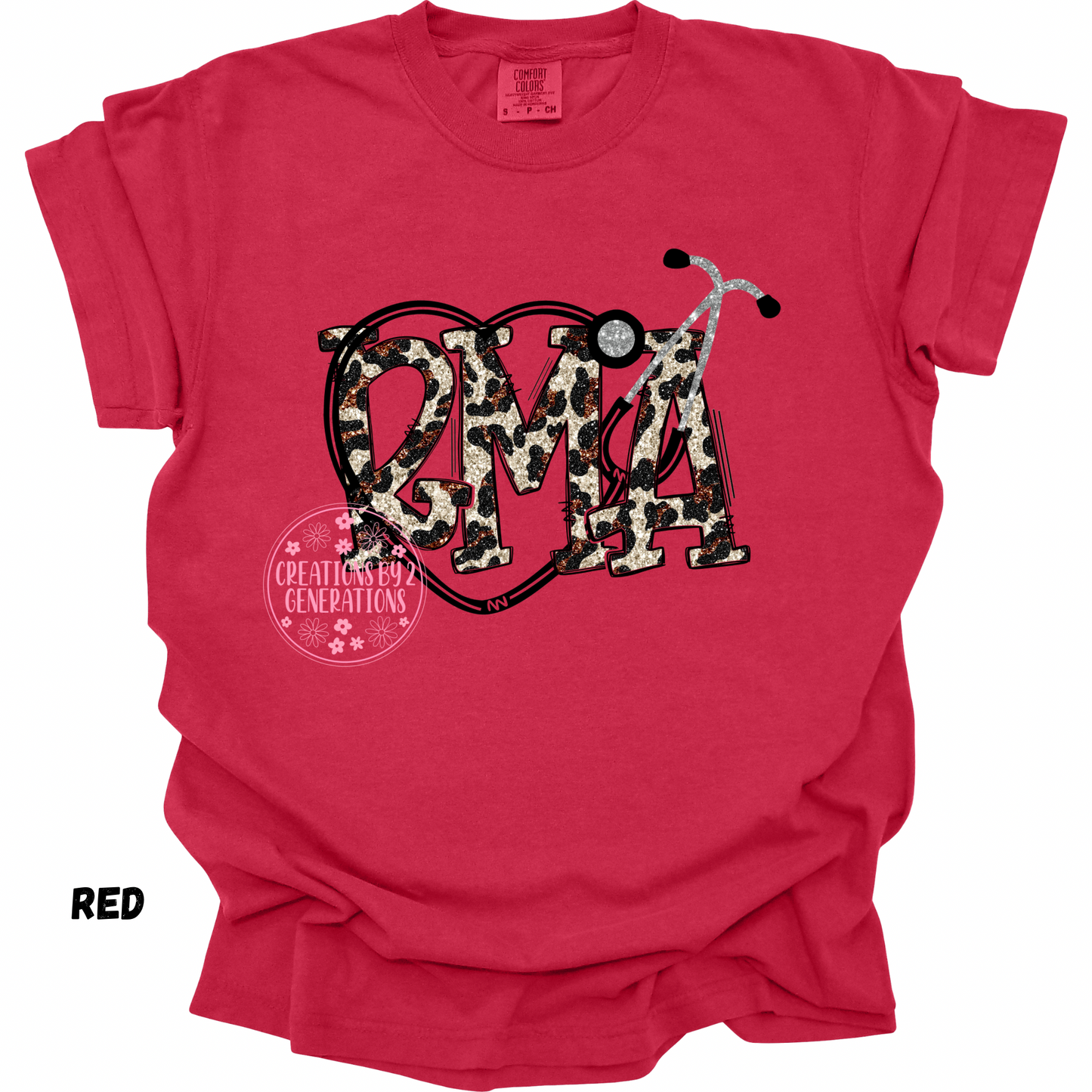 RMA LEOPARD PRINT HEART PRINT