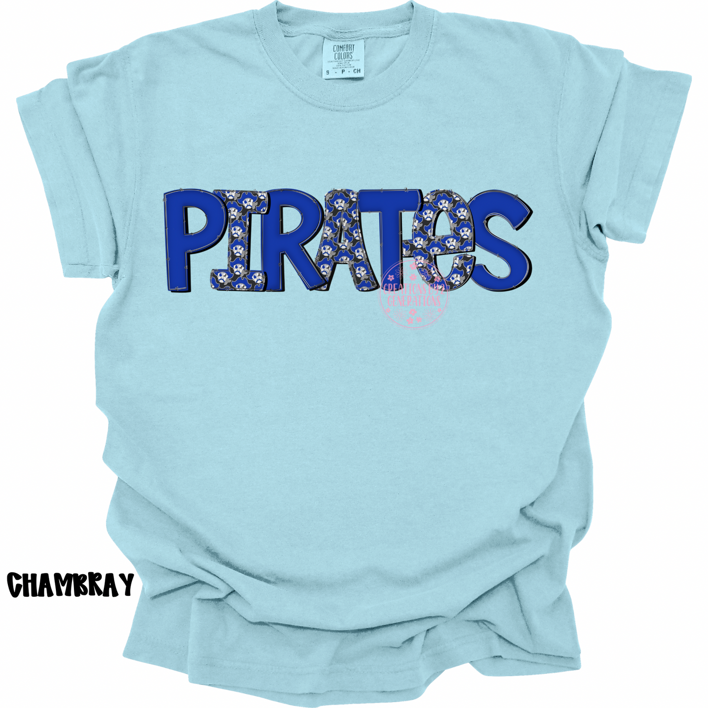 PIRATES BLUE/PIRATE HEAD PREORDER