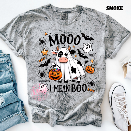MOO I MEAN BOO COW PRINT