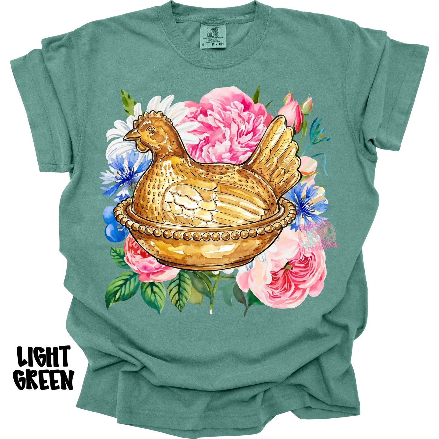 GOLD HON WITH FLOWERS PREORDER
