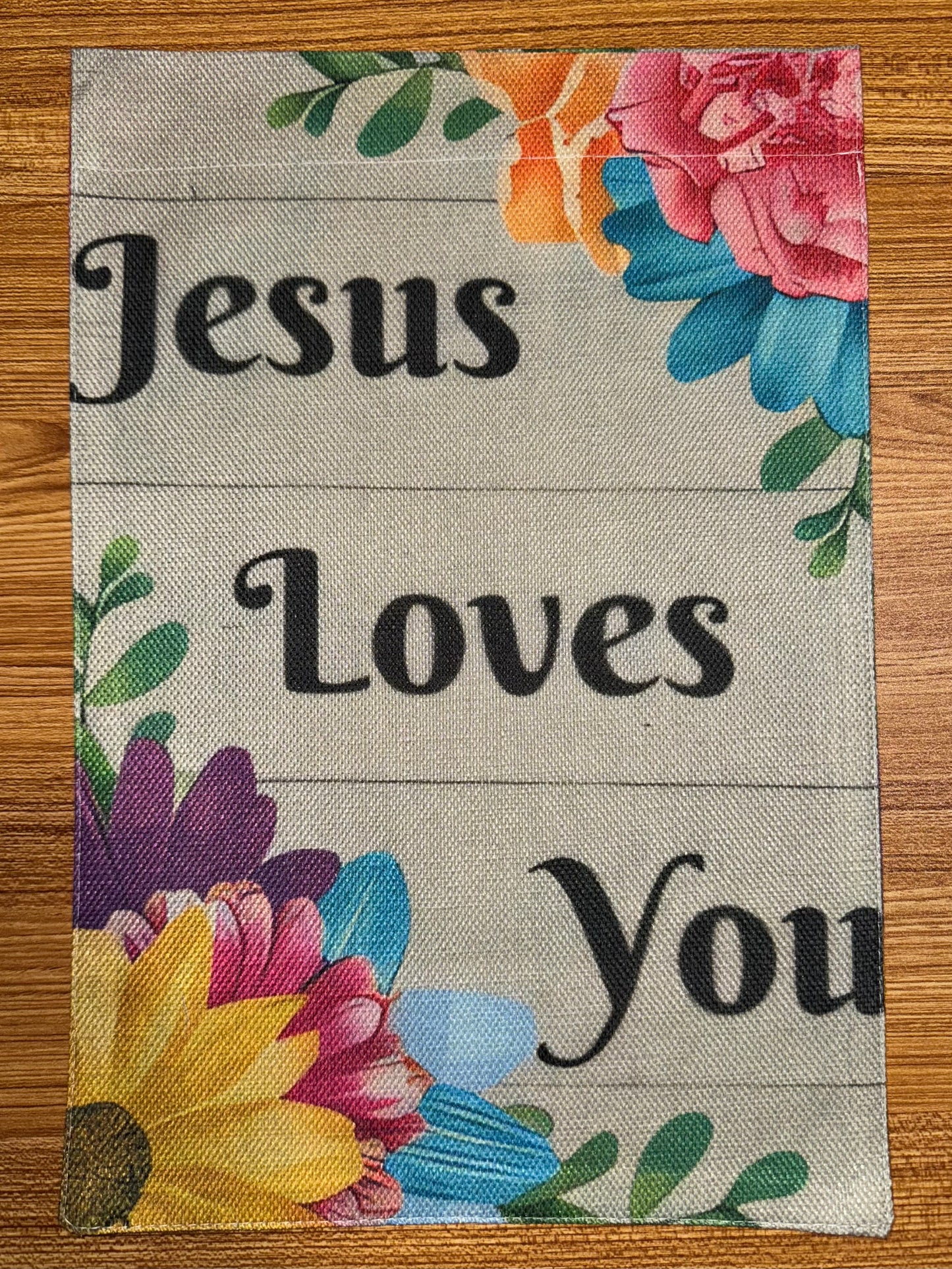 JESUS LOVES YOU FLAG