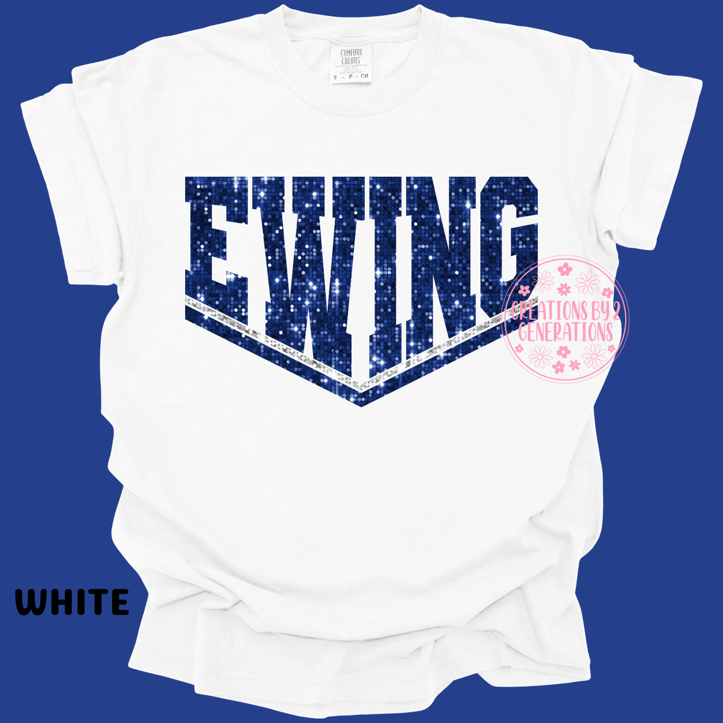 EWING FAUX SEQUINS YOUTH PRINT