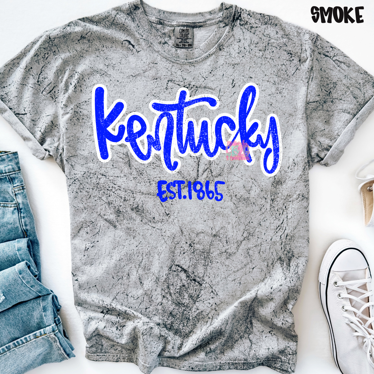 KENTUCKY BLUE WHITE OUTLINE EST.1865 PREORDER