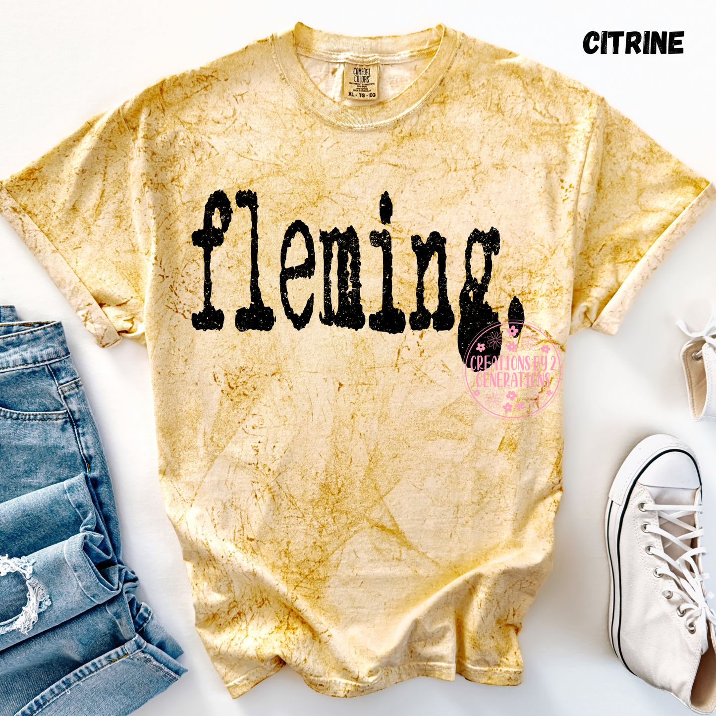 FLEMING TYPOGRAPHY PRINT