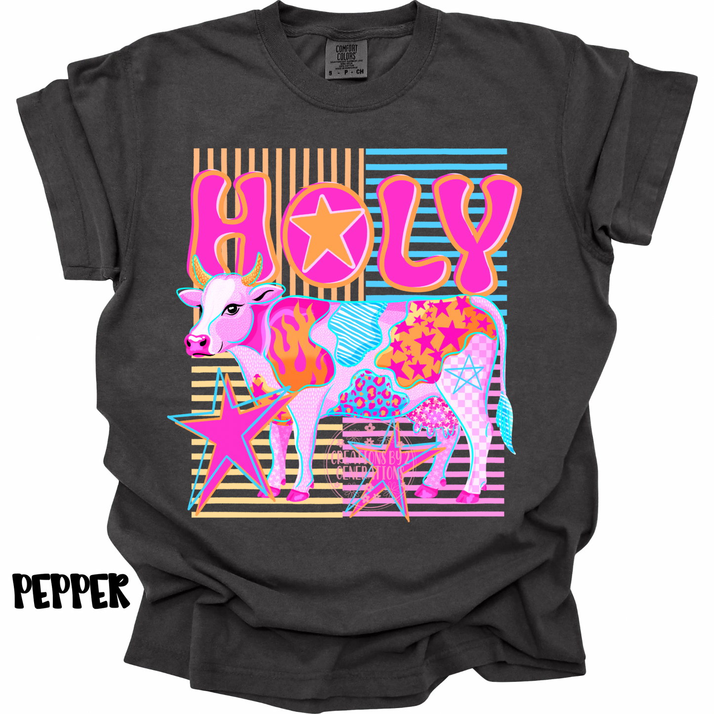HOLY COW COLORFUL STRIPES/STARS PREORDER