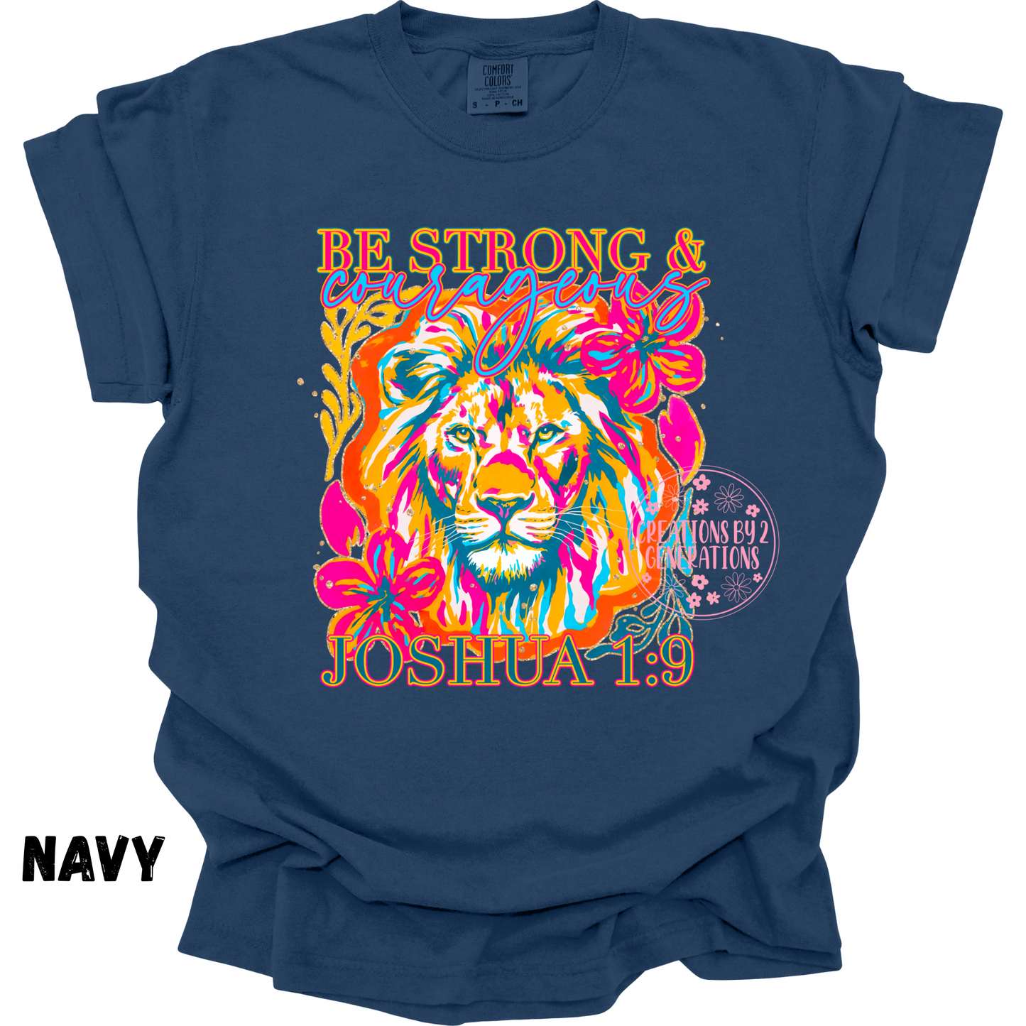 BE STRONG & COURAGEOUS PRINT