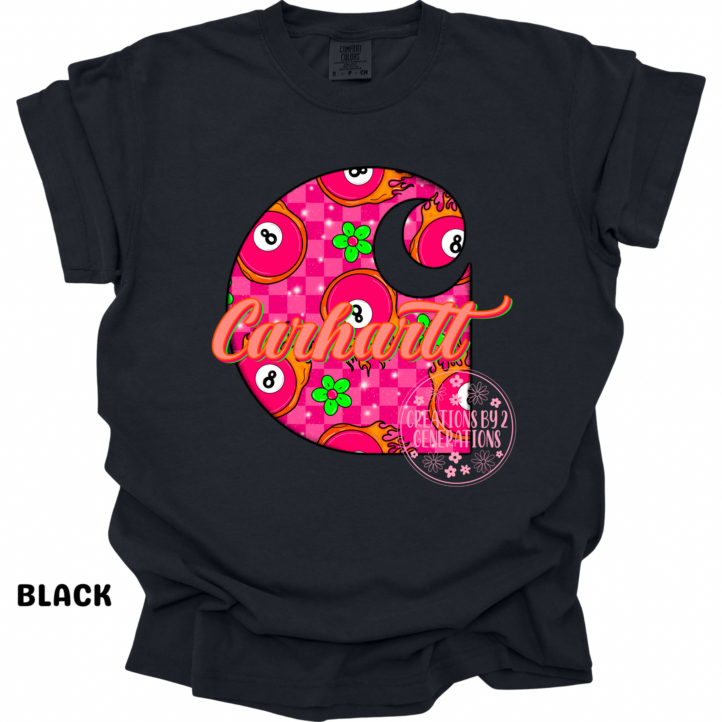 C/H NEON 8 BALL PRINT