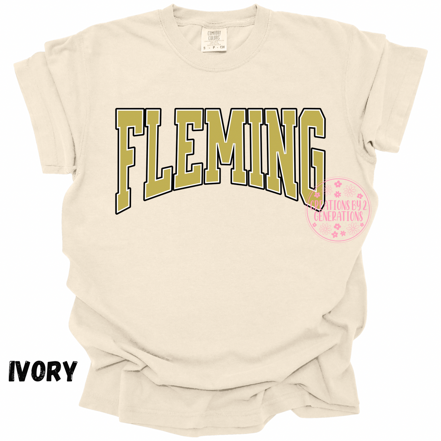 FLEMING GOLD ARCH PRINT