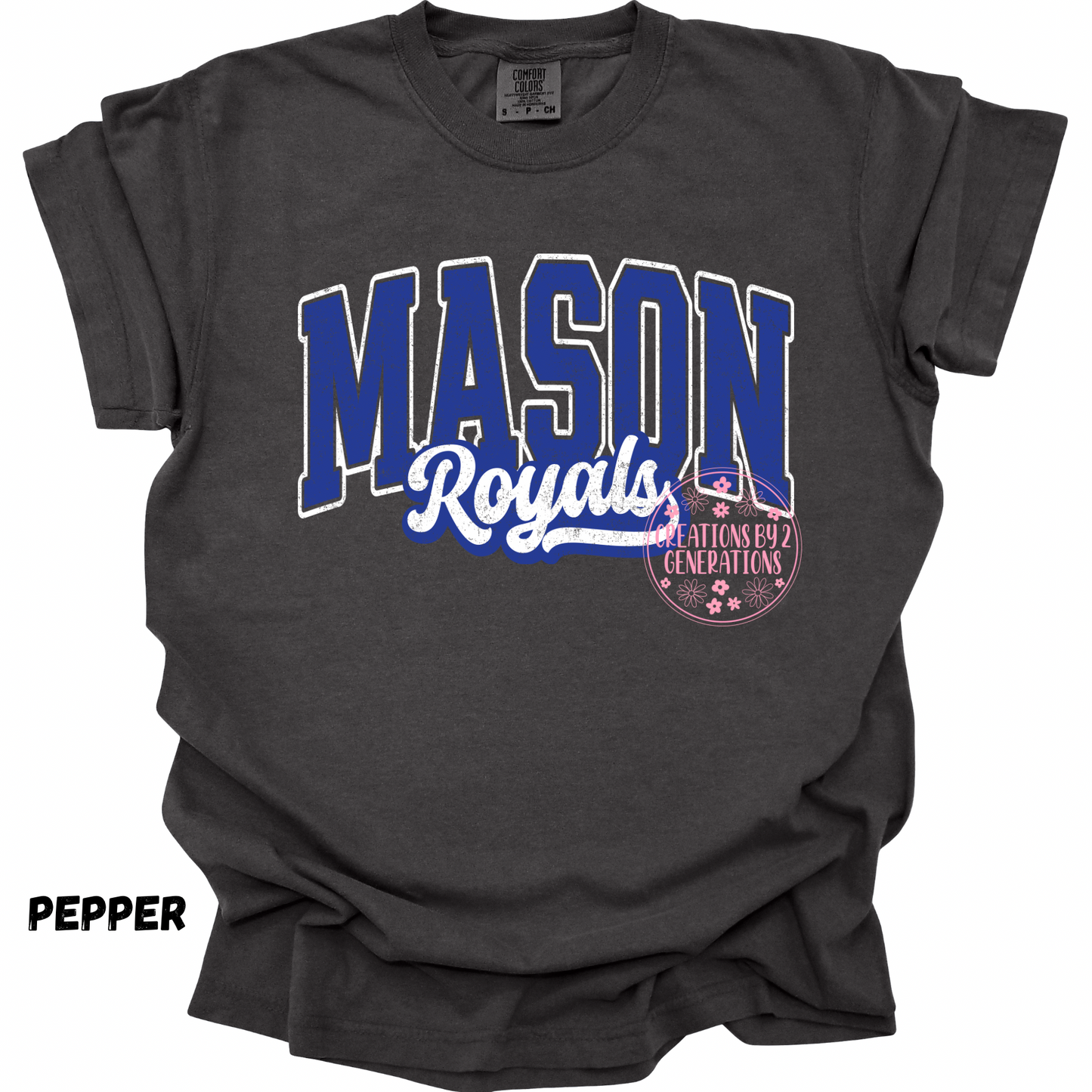 MASON ROYAL DISTRESSED PRINT