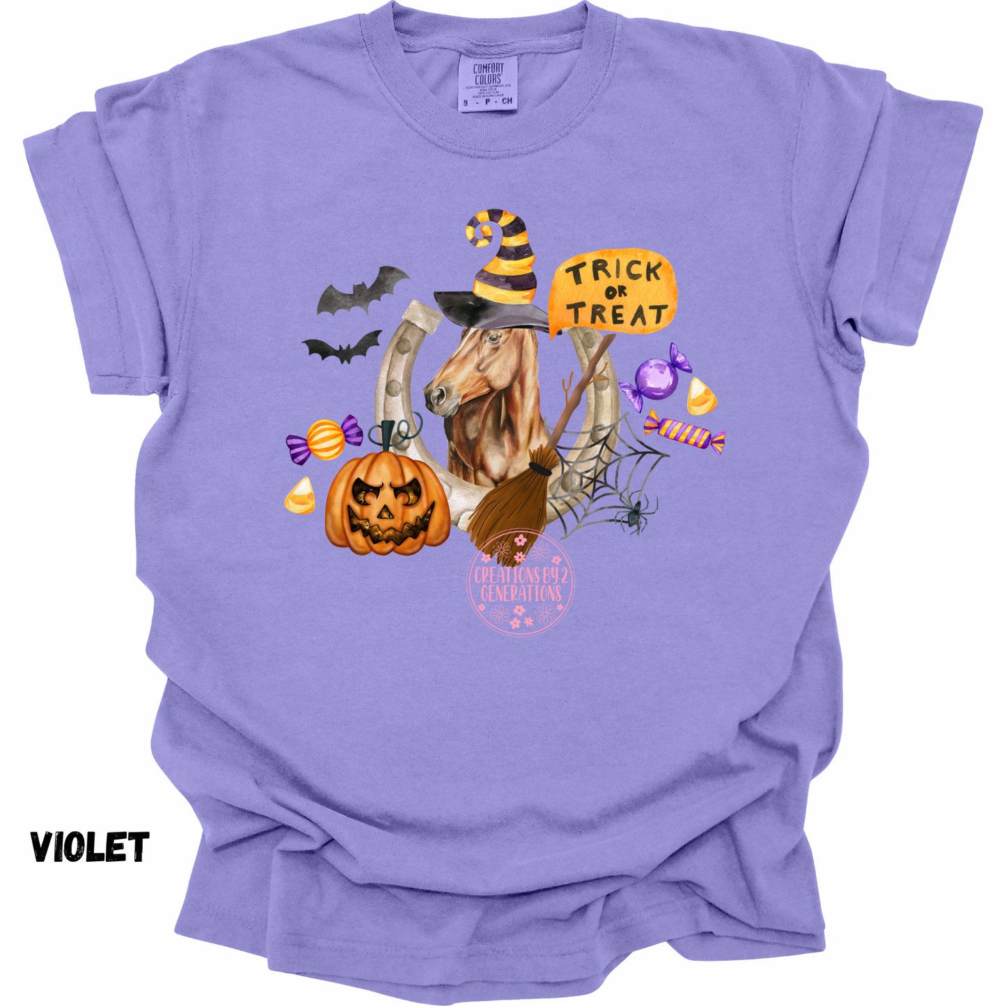 HALLOWEEN HORSE YOUTH PRINT
