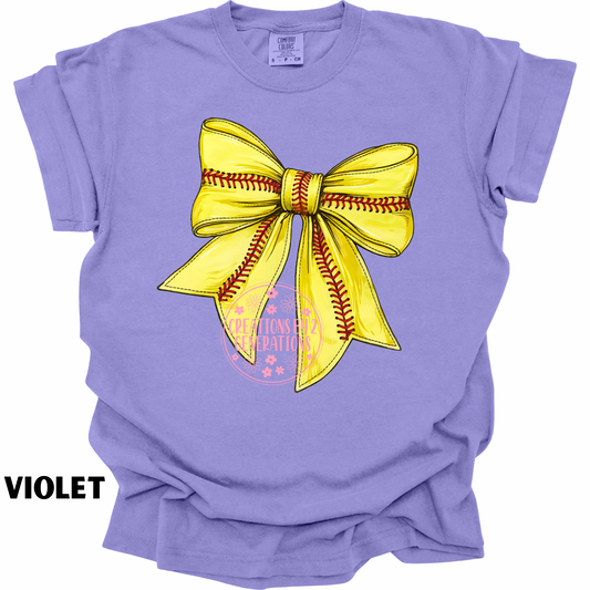 SOFTBALL BOW PRINT (YOUTH)