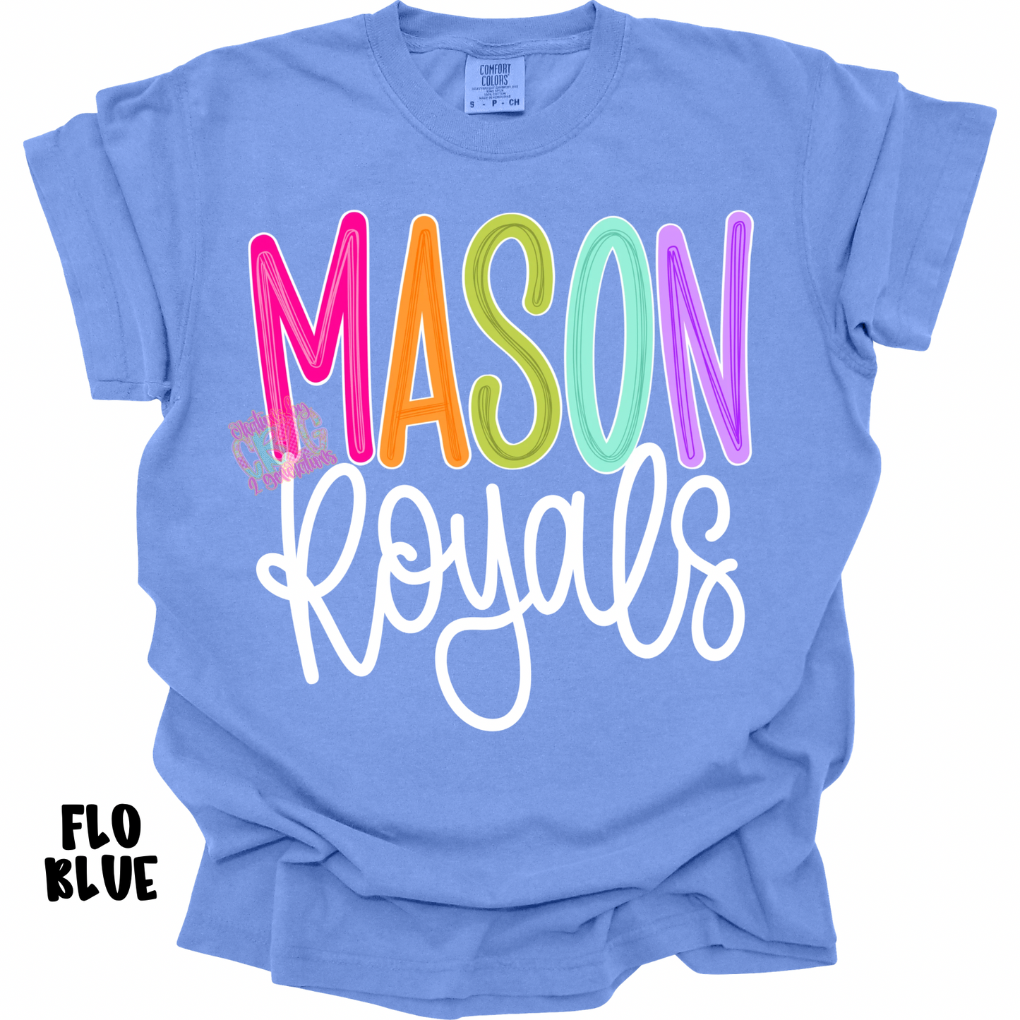 MASON ROYALS COLOR POP WITH WHITE CURSIVE PREORDER