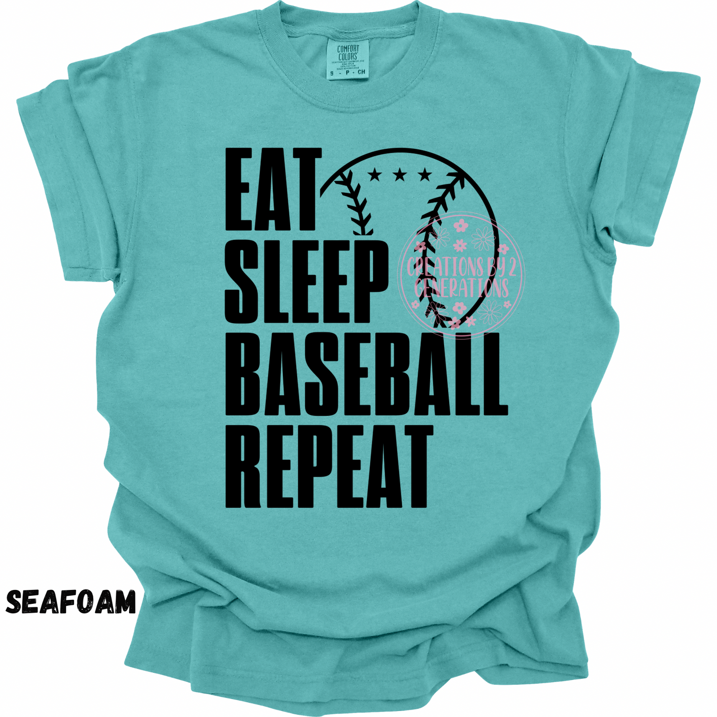 EAT SLEEP BASEBALL REPEAT PREORDER (YOUTH)