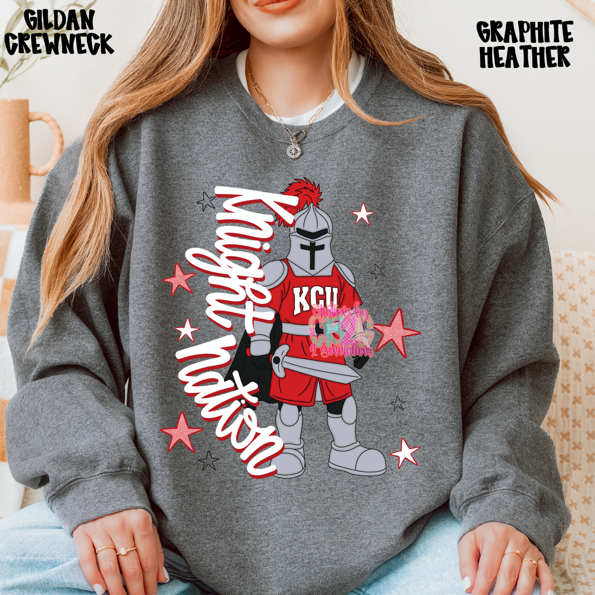 KCU KNIGHT NATION HIGHER CREWNECK PREORDER