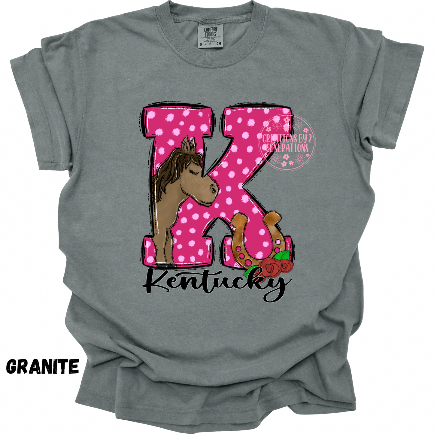 K HORSE DERBY DAY PRINT YOUTH PRINT