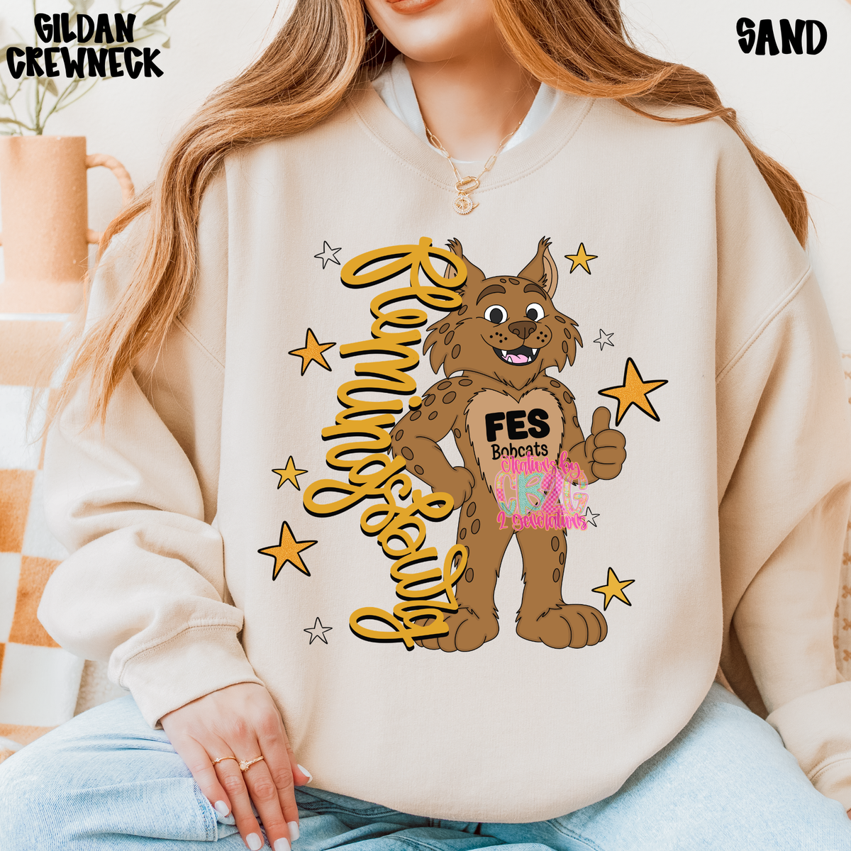 FES FLEMINGSBURG WITH MASCOT SWEATSHIRT PREORDER