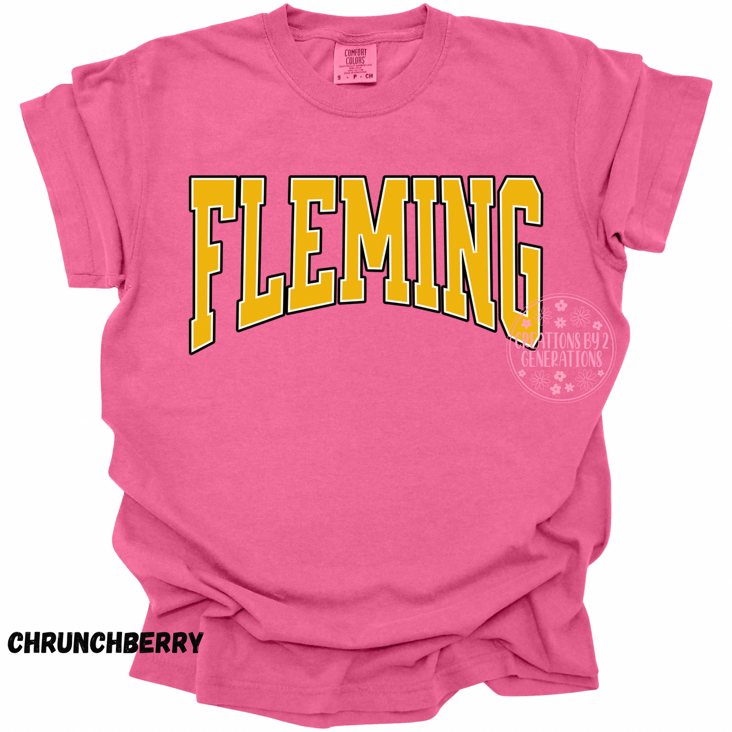FLEMING YELLOW GOLD ARCH PRINT