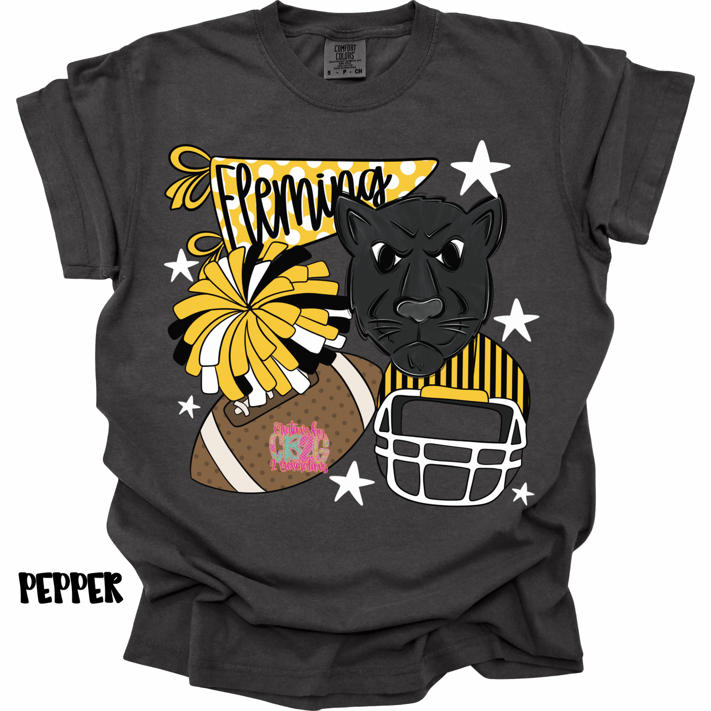 FLEMING PANTHERS FOOTBALL COLLAGE PREORDER