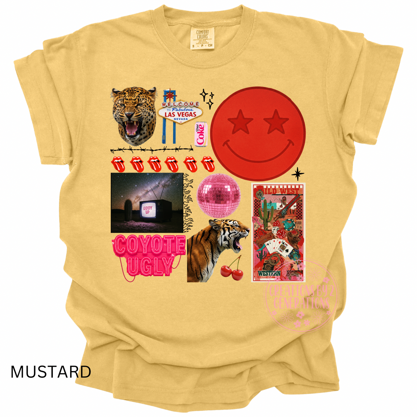 COYOTE UGLY WITH SMILEY PRINT
