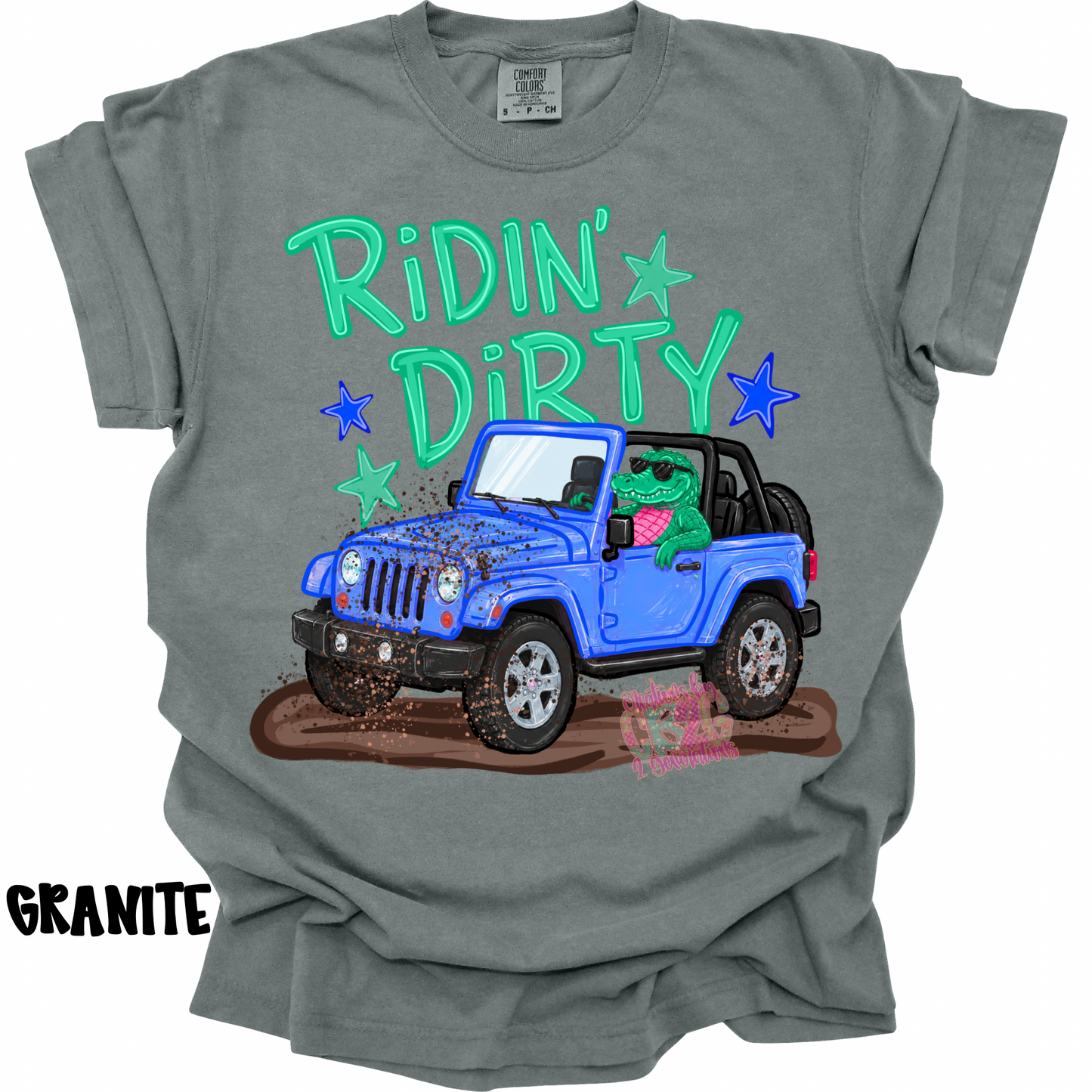 RIDIN’ DIRTY GATOR BLUE VEHICLE PREORDER