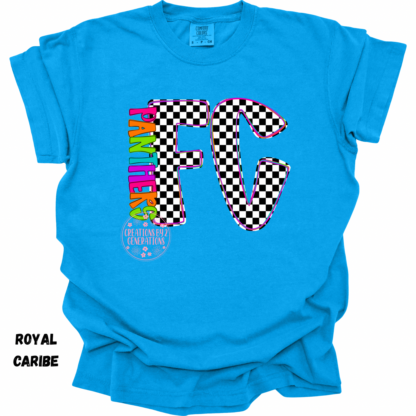 FC PANTHERS COLORFUL & CHECKERED