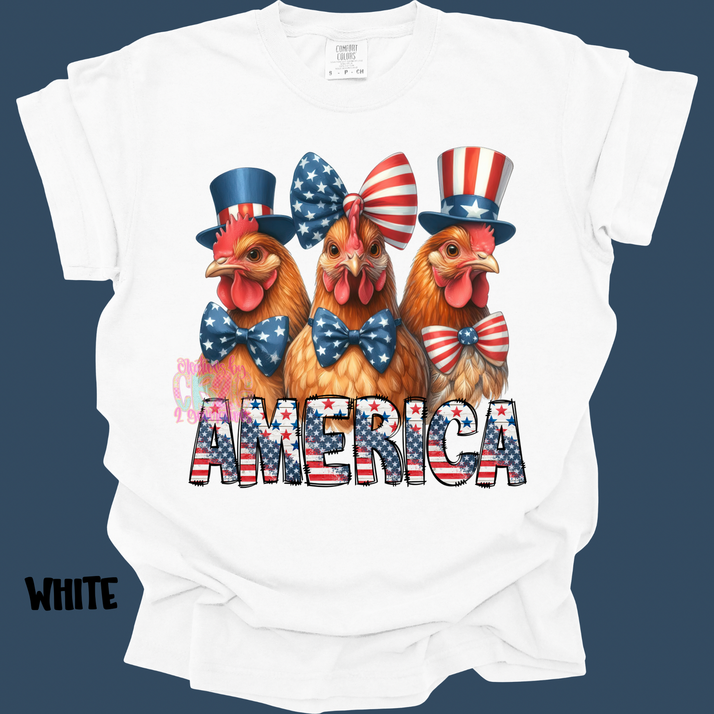 AMERICA RWB 3 CHICKENS PREORDER