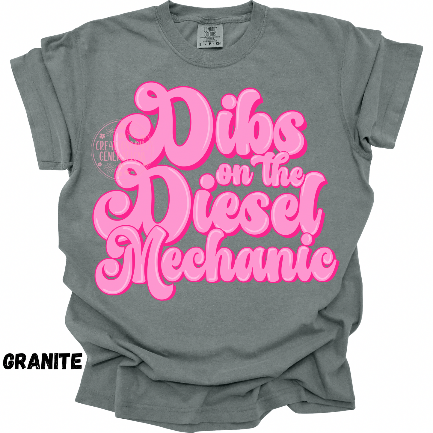 DIBS ON THE DIESEL MECHANIC PREORDER