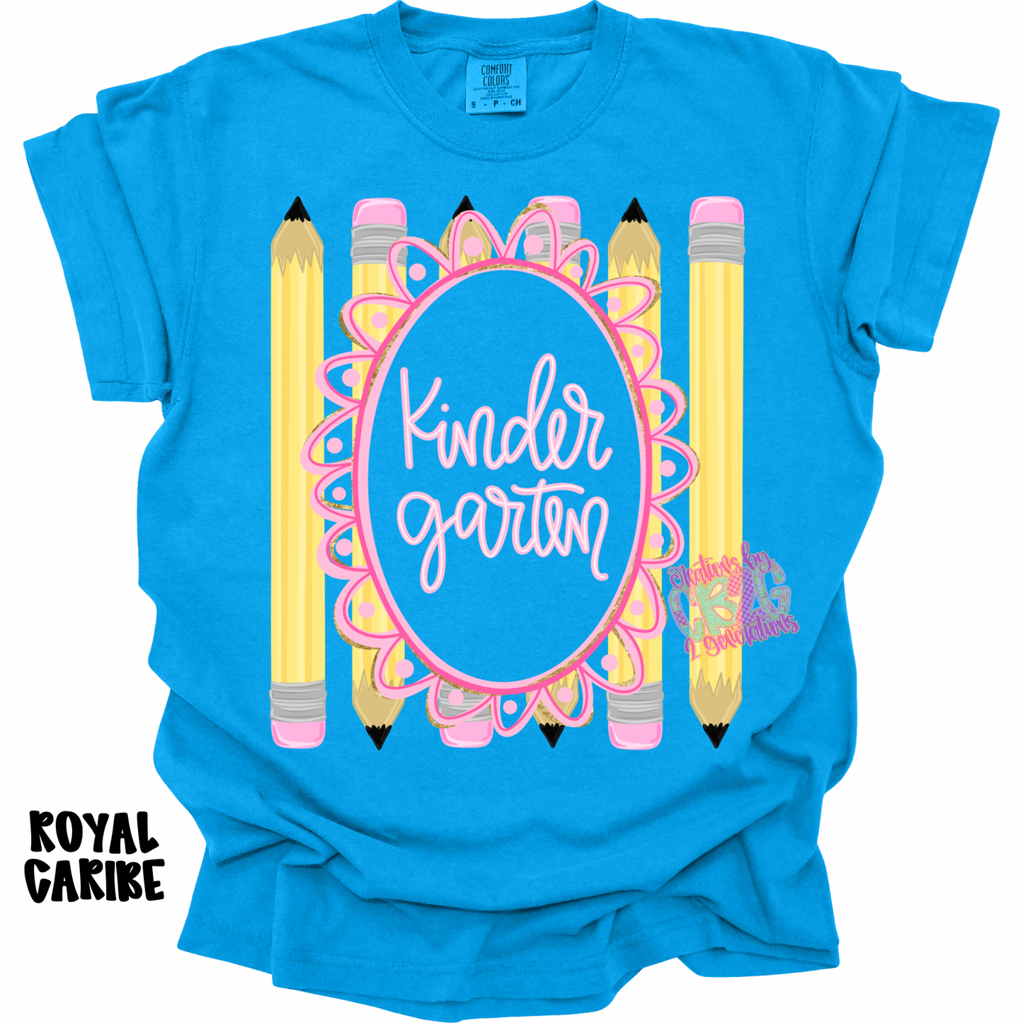 KINDERGARTEN FRAME WITH PENCILS PREORDER (YOUTH)