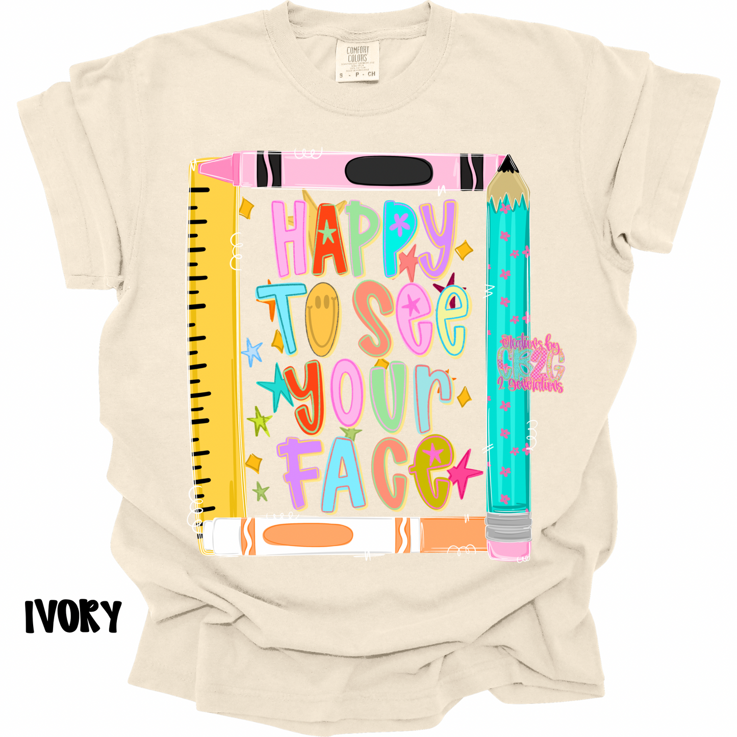 HAPPY TO SEE YOUR FACE SCHOOL SUPPLIES PERORDER