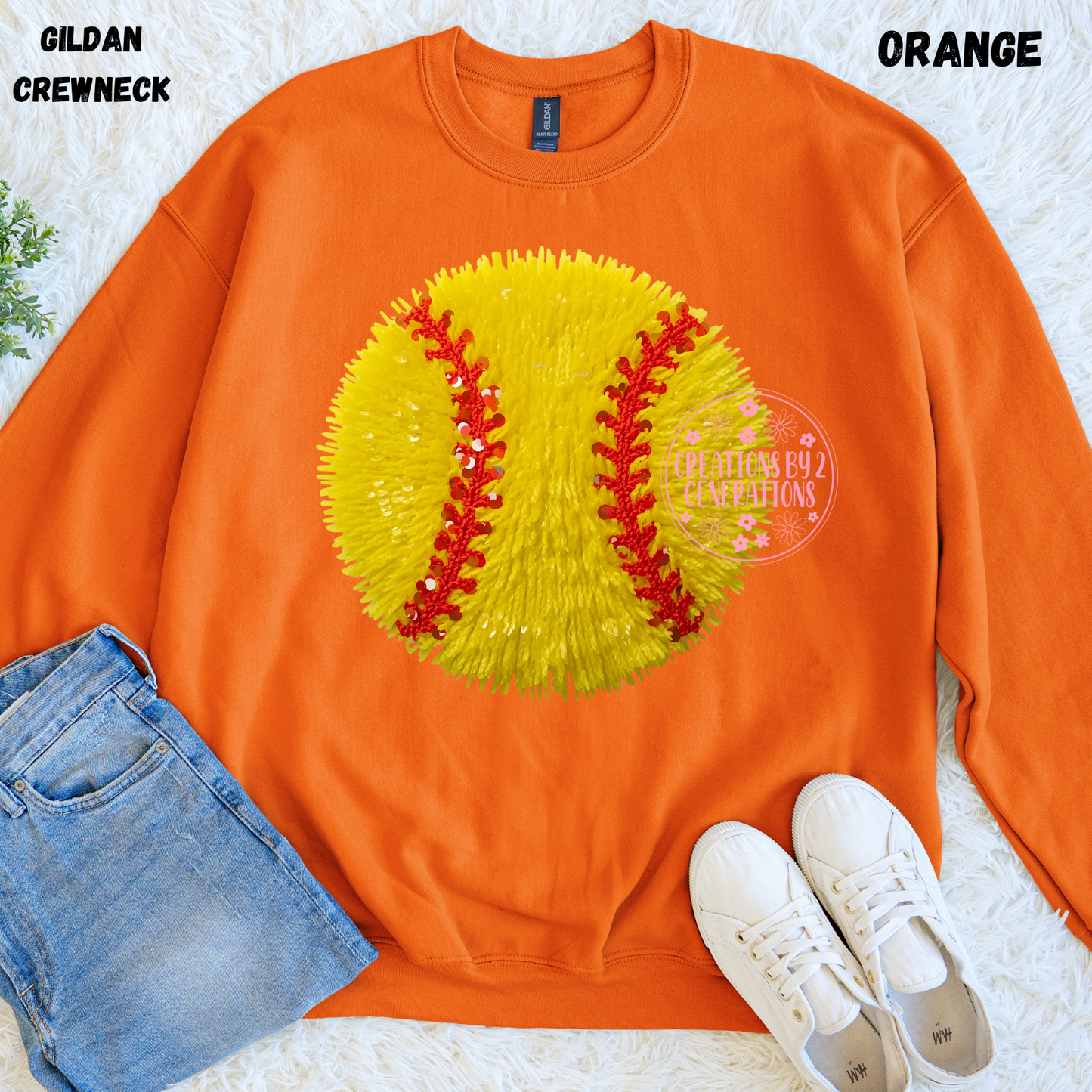 FAUX TEXTURED SOFTBALL PREORDER