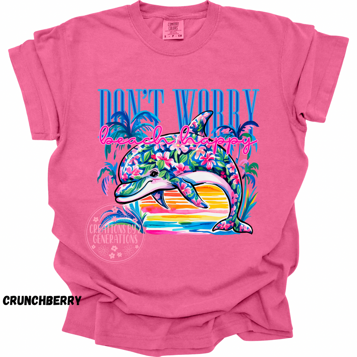 DON’T WORRY BEACH HAPPY PRINT