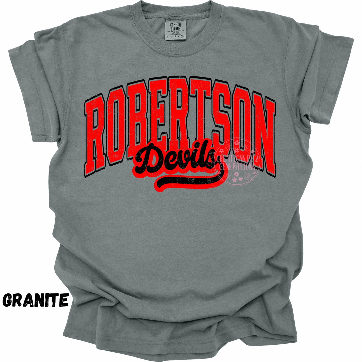 ROBERTSON DEVILS DISTRESSED
