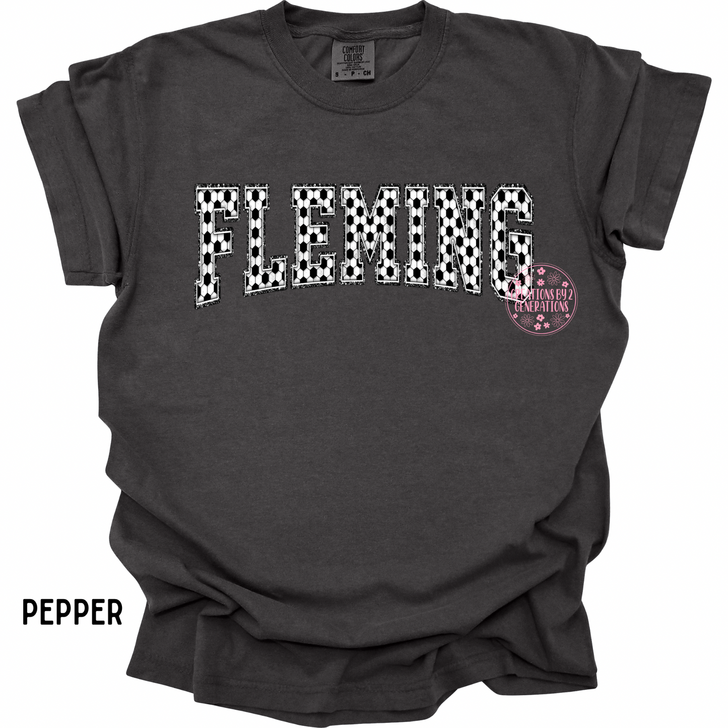 FLEMING SOCCER WORD PRINT (YOUTH)