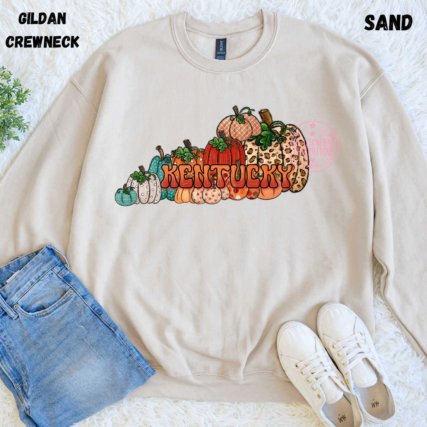 KENTUCKY PUMPKINS PRINT