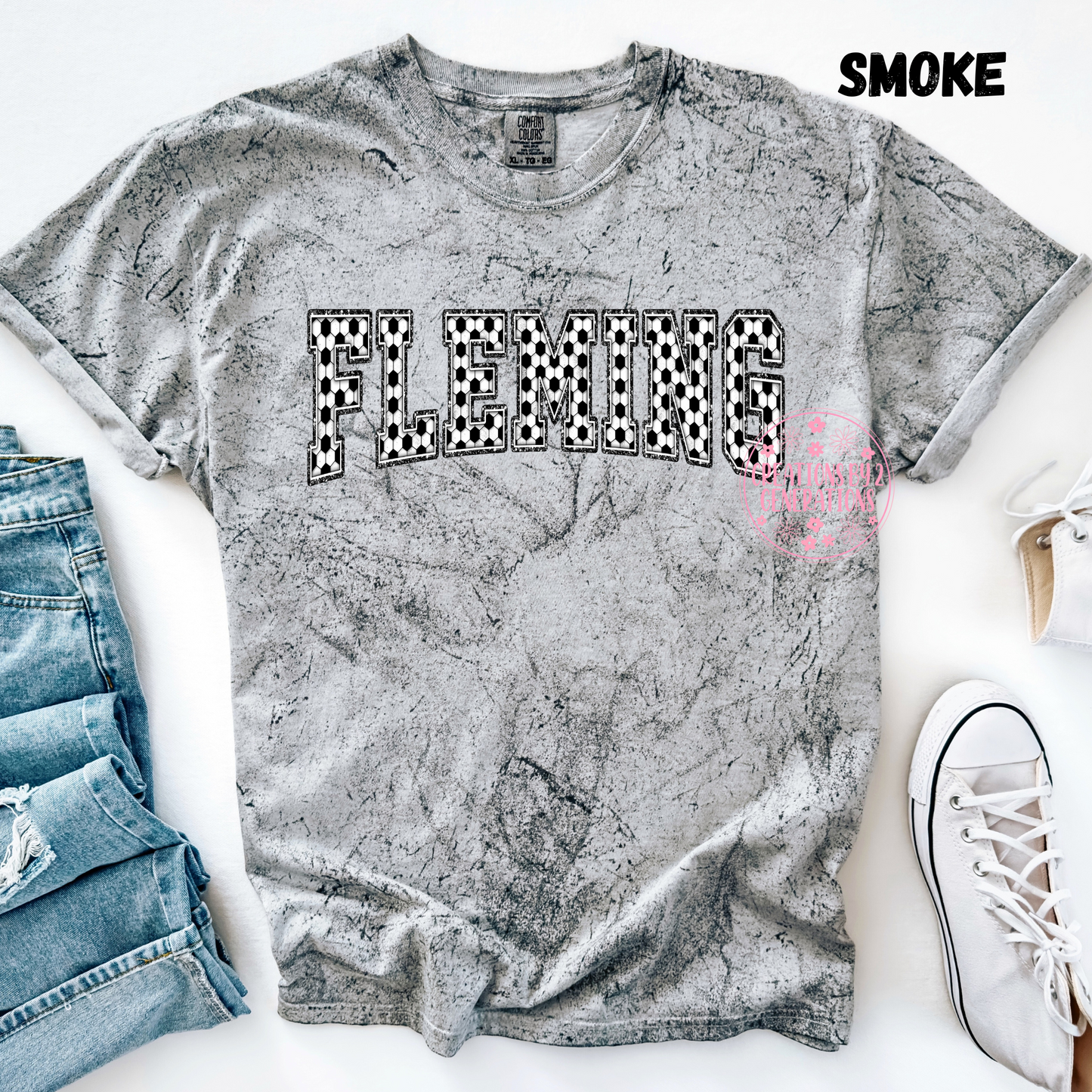 FLEMING SOCCER WORD PRINT (YOUTH)