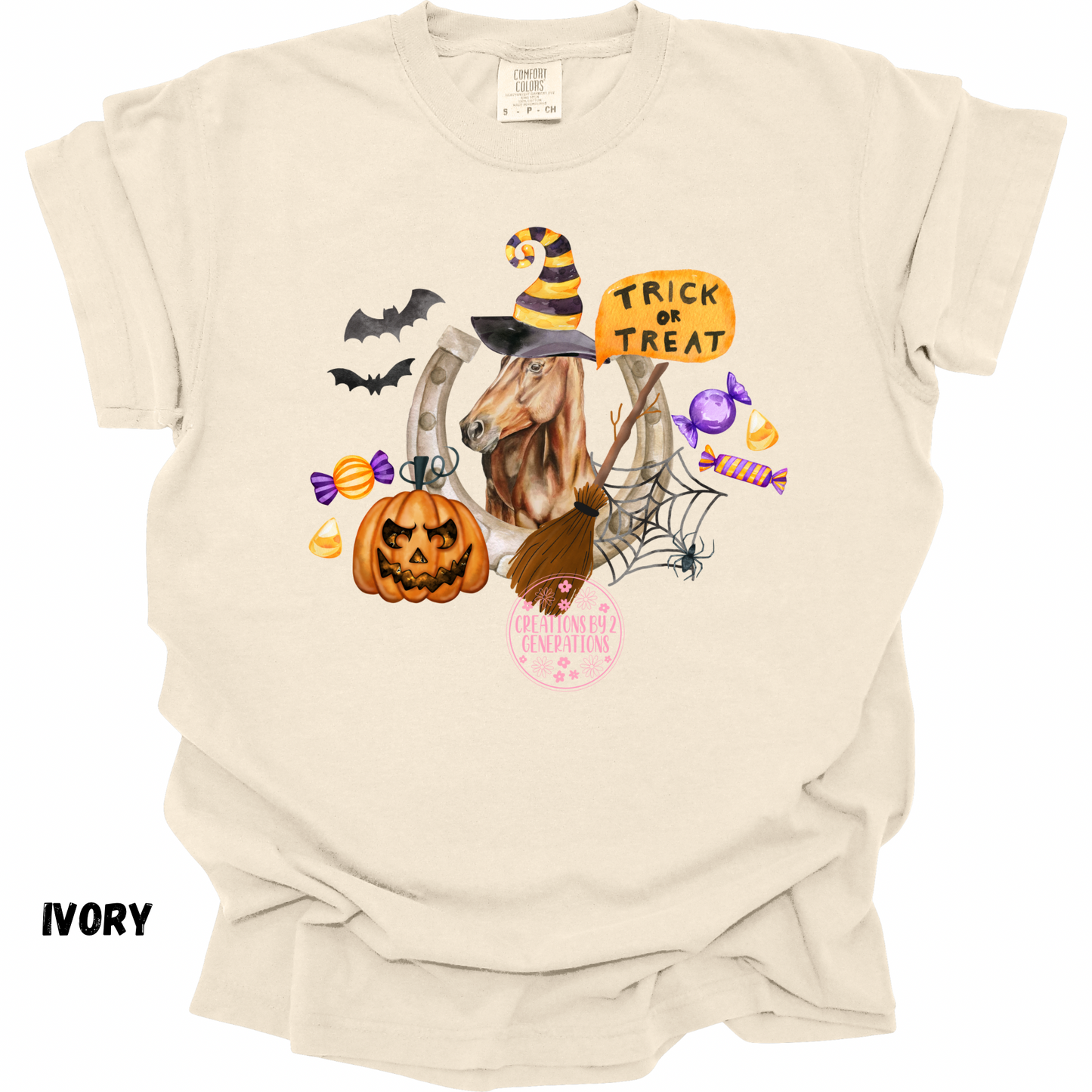 HALLOWEEN HORSE YOUTH PRINT
