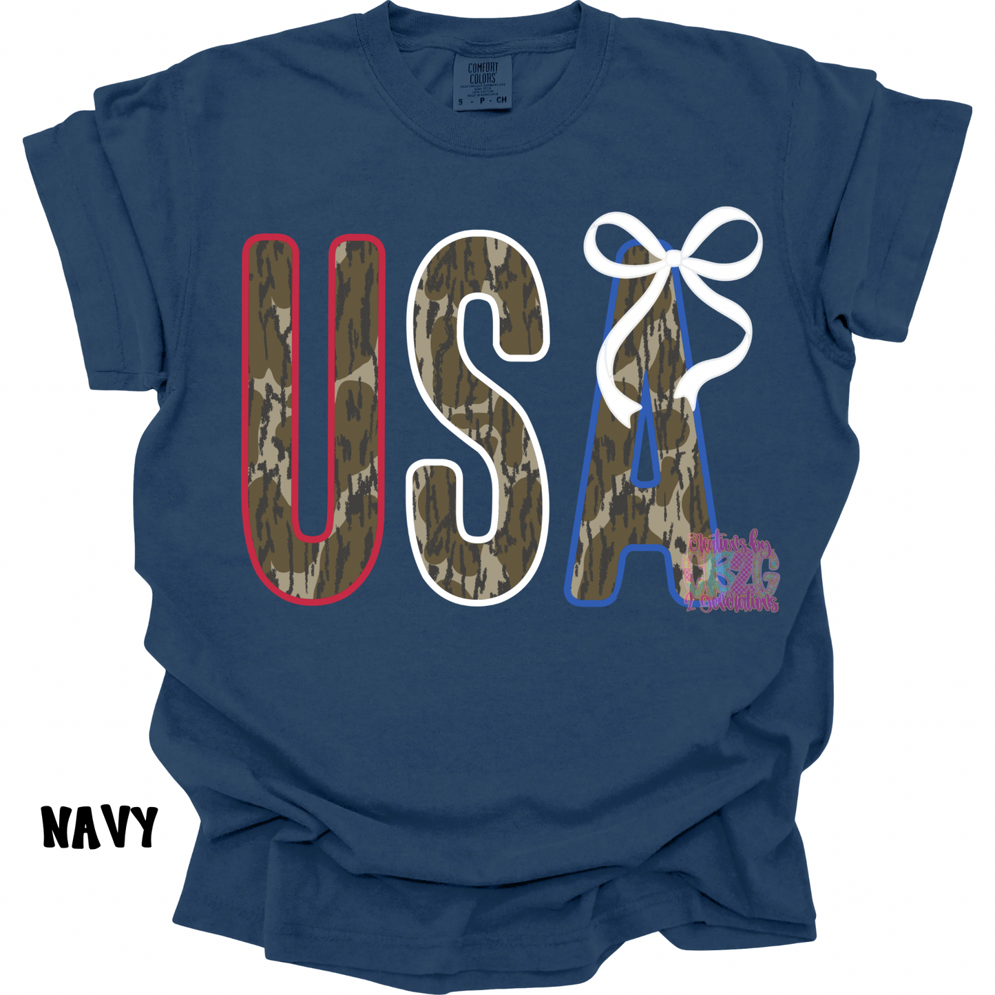 USA CAMO WITH BOW PREORDER (YOUTH)