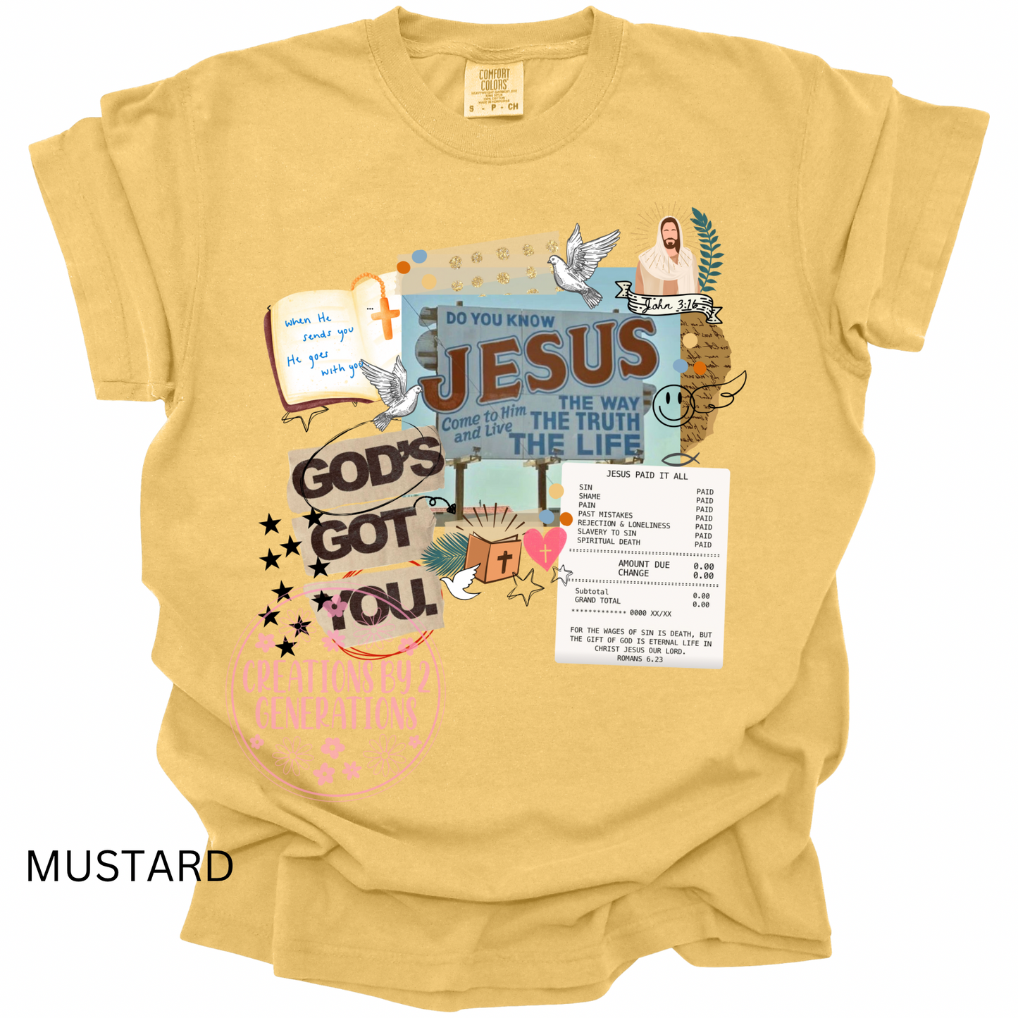 GOD’S GOT YOU COLLEGE PRINT