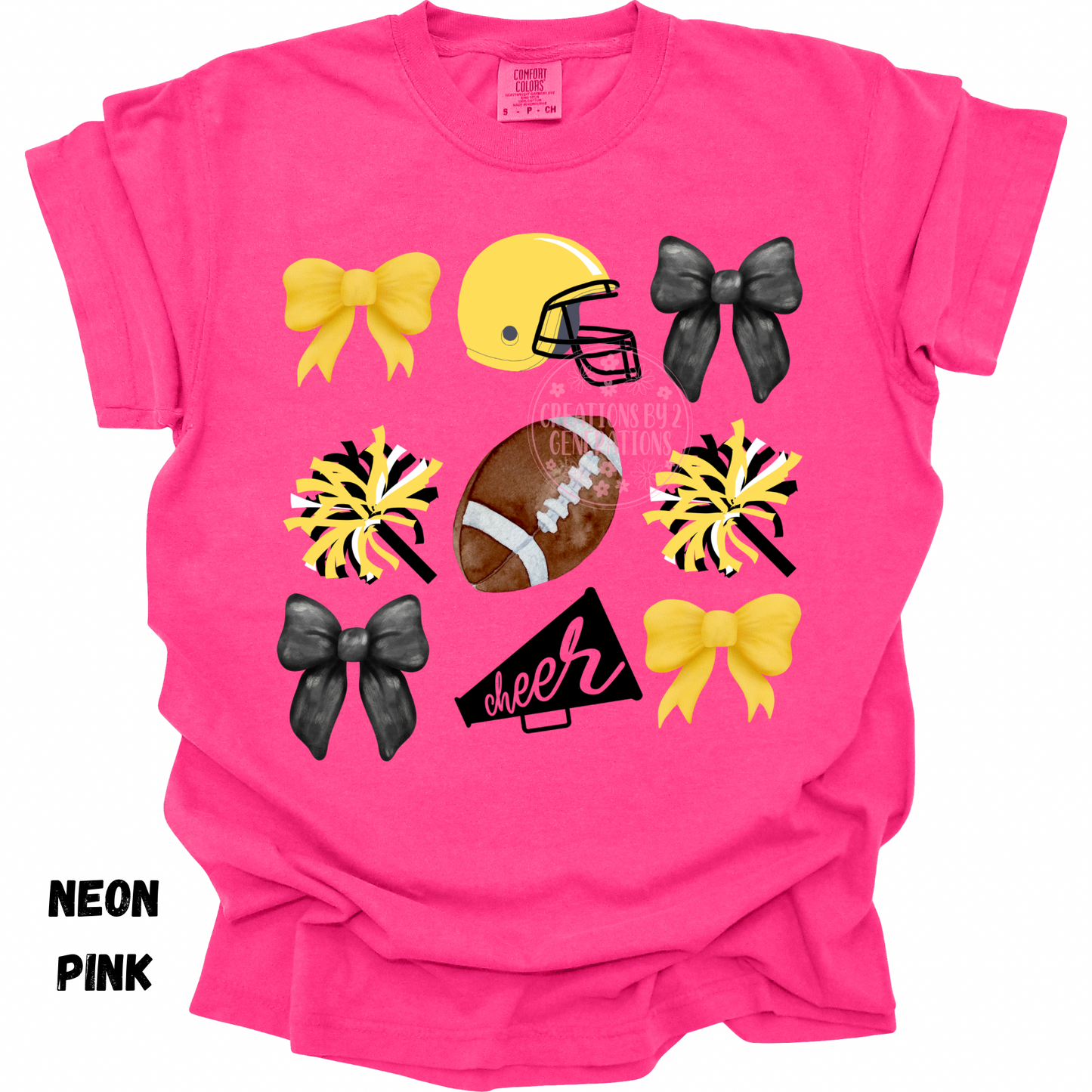 BLACK & GOLD CHEER FOOTBALL PREORDER