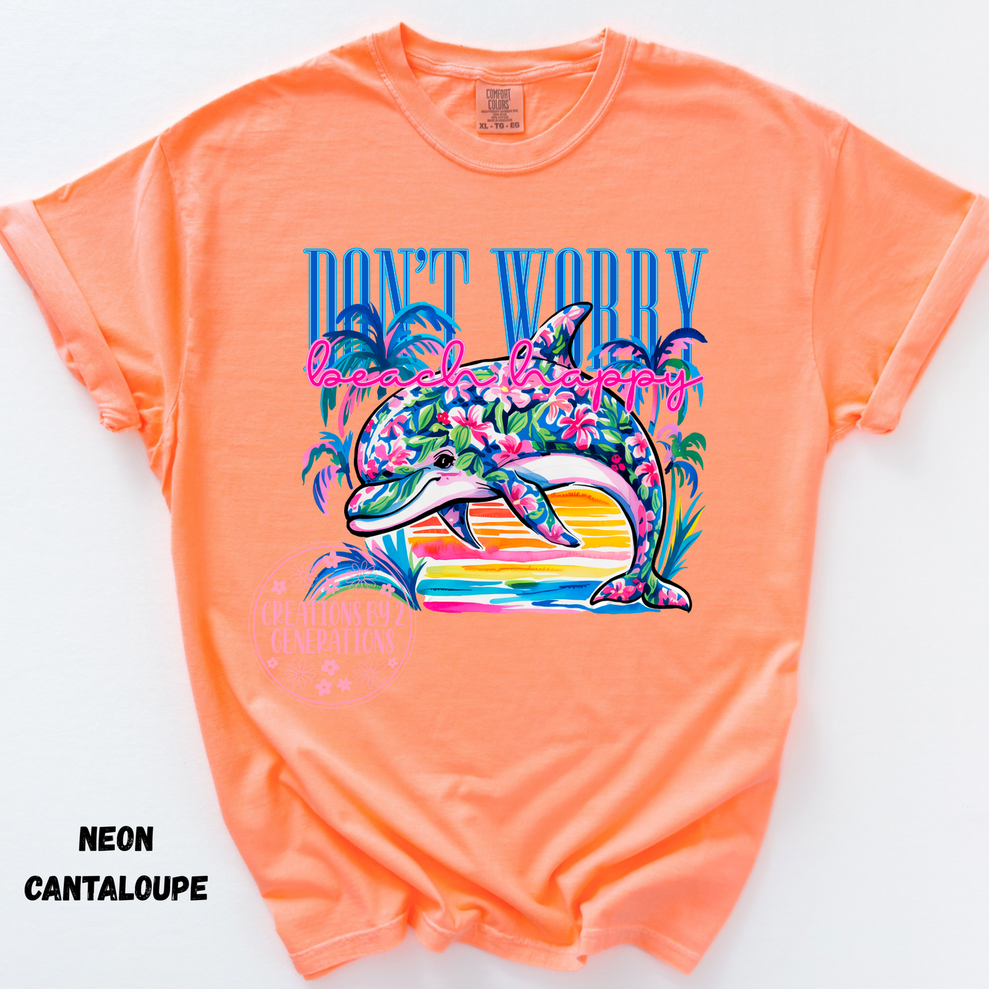 DON’T WORRY BEACH HAPPY PRINT