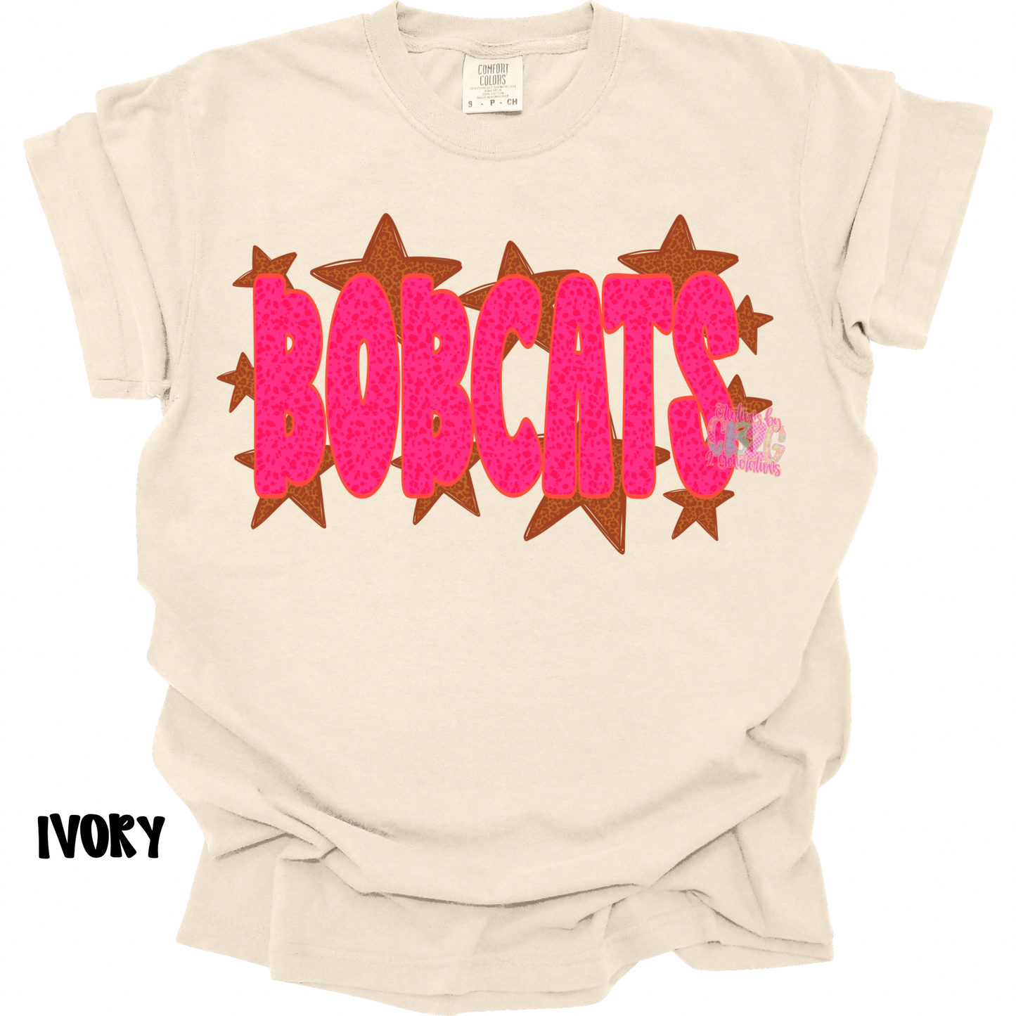 BOBCATS PINK WITH LEOPARD STARS PREORDERS