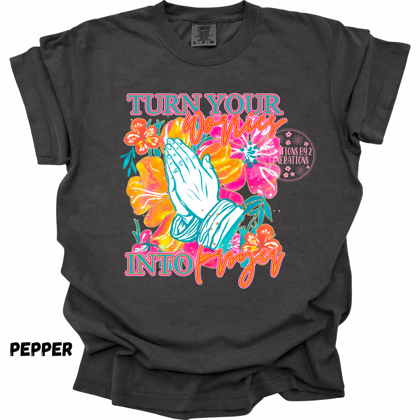TURN YOUR WORRIES INTO PRAYER PRINT