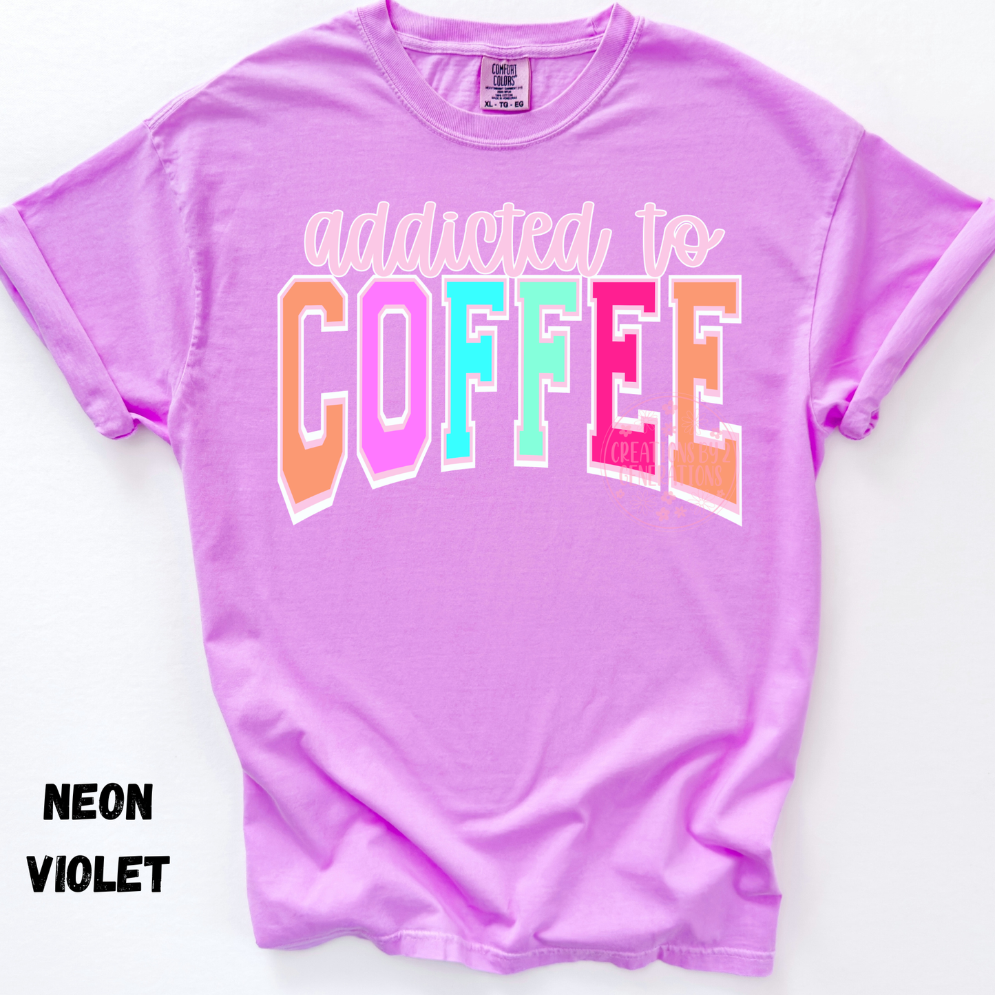 ADDICTED TO COFFEE COLORFUL PREORDER