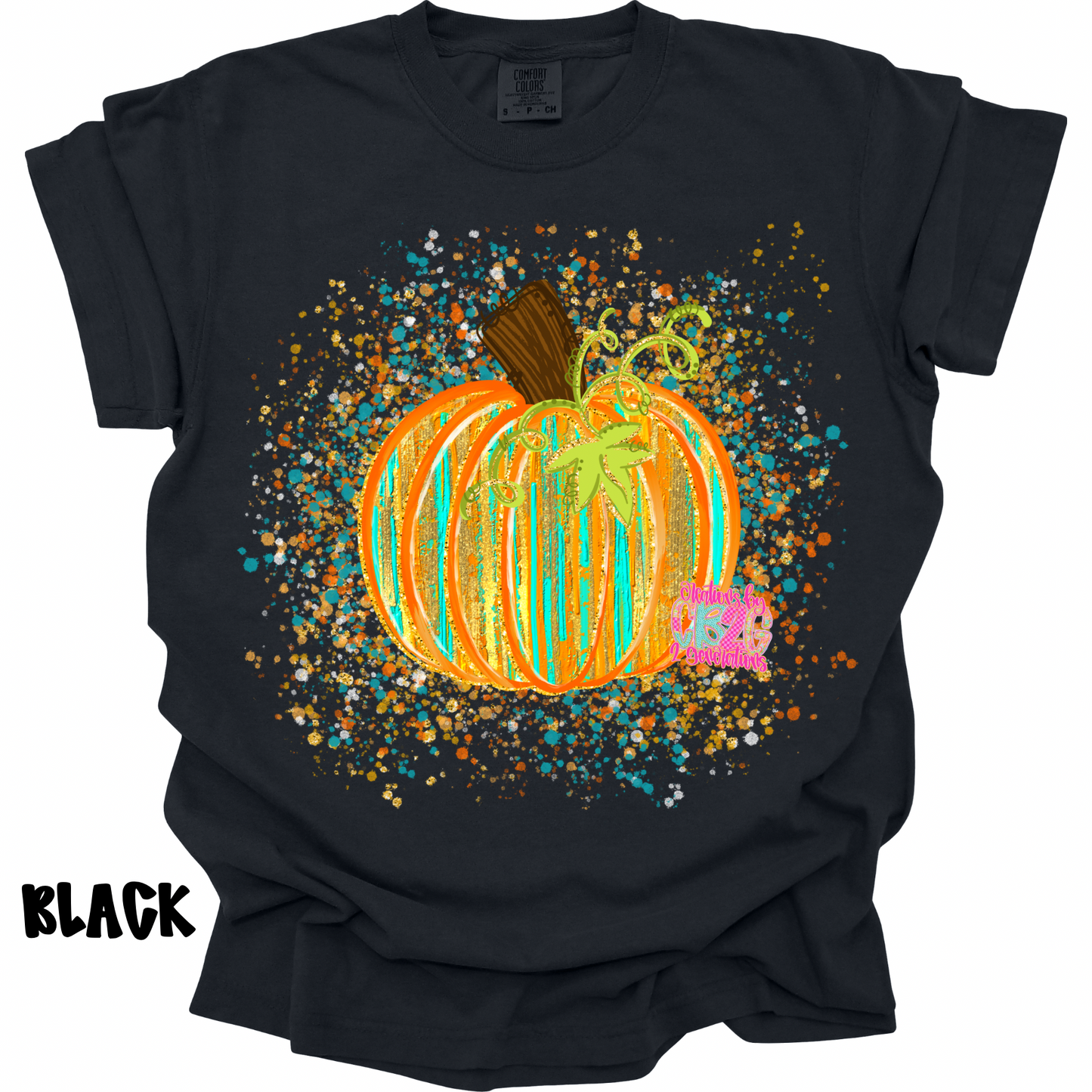 SPLATTER PAINT PUMPKIN PREORDER